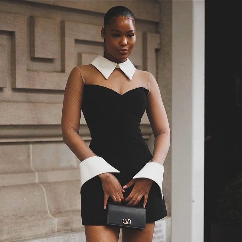 Summer New Fashion Slim-fit Sheath Dress