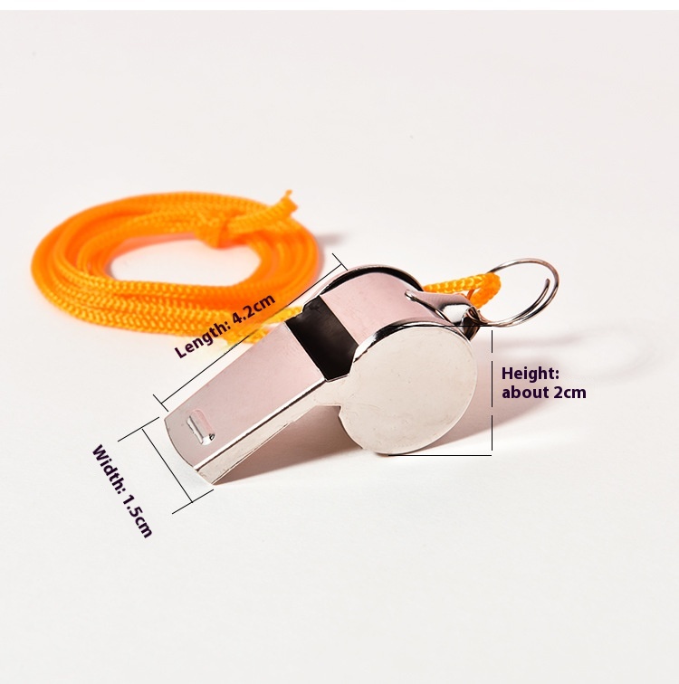 Lanyard Metal Whistle Referee Whistle Asking For Help - Image 8