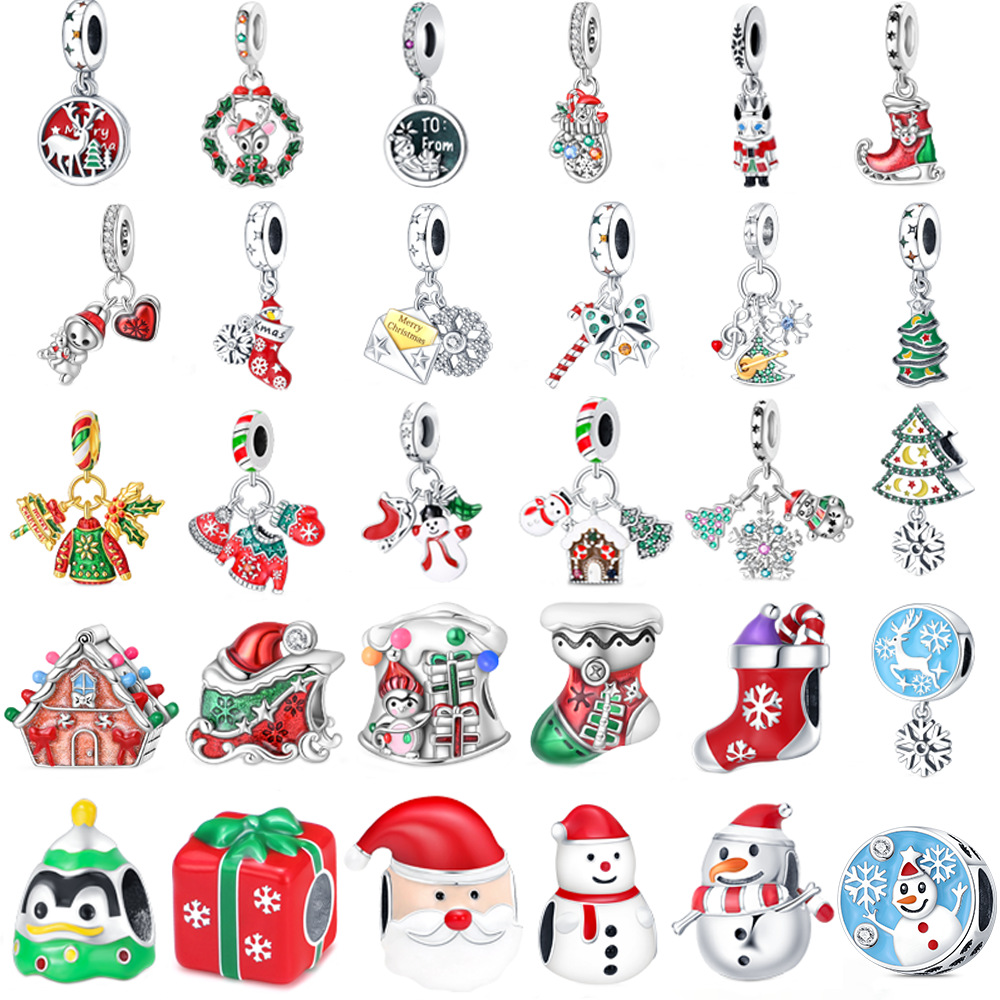 Christmas Snowman Christmas Tree Bead Garland (WPAC1459