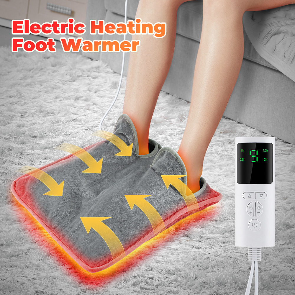 Title 2, Winter Feet-warming Pad Constant Temperature El...