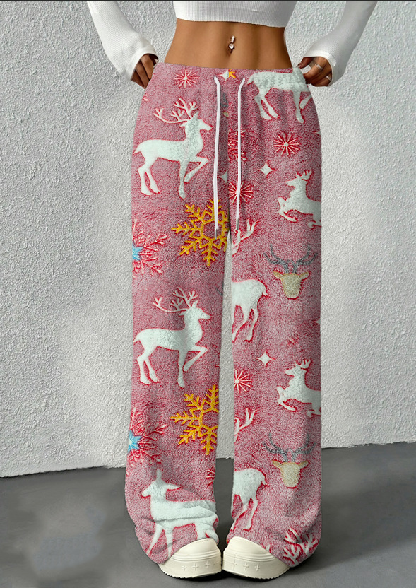 Women's Flannel Lined Thermal Jogger Pants - Image 13