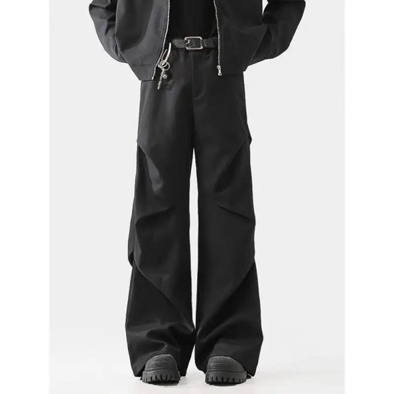 Fashionable Three-dimensional Pleated Casual Pants For Men