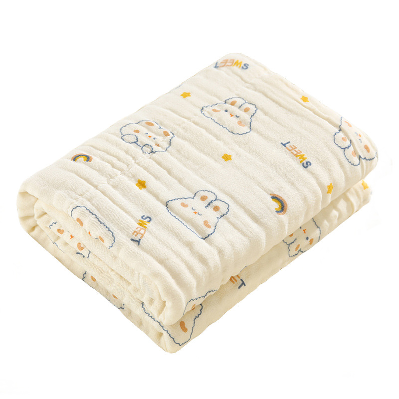 Six-layer Gauze Baby Blanket Infant Bath Towel Newborn