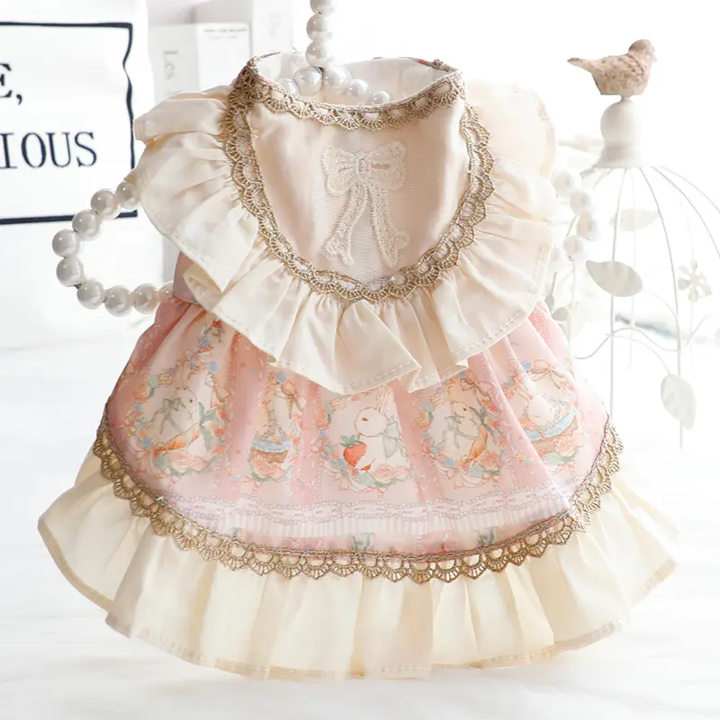 Dog Clothes Cat Princess Dress Haute Couture