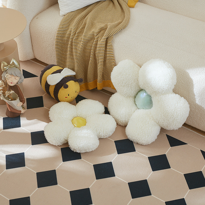 Flower Pattern Throw Pillow Creative Home