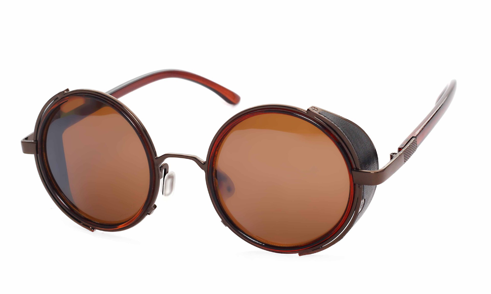 UV400 Retro Metal Round Frame Sunglasses