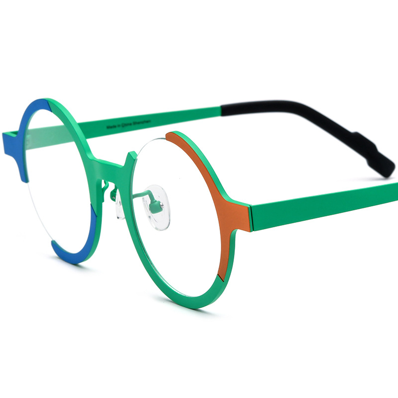 Color Matching Fashion Glasses Frame - Image 9