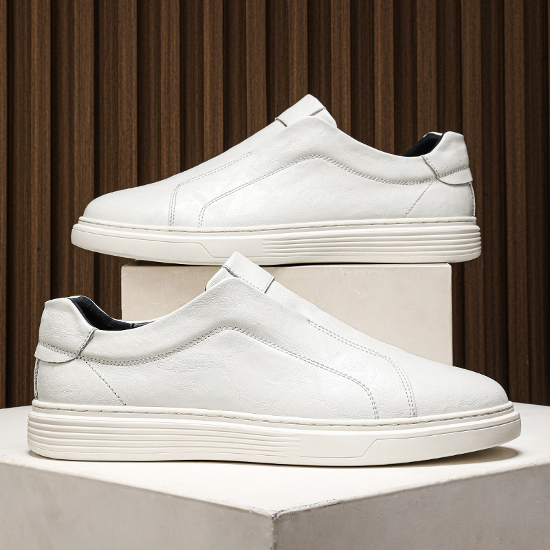 Men's Loafer Flat-Soled Skateboard Sports Casual Shoes