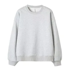 Loose Round Neck Drop-shoulder Long-sleeve Sweater - Picture Colour-L - View 1