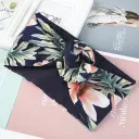 Navy Blue Leaves