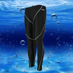 Sun-proof Nylon Men's Cropped Swimming Trunks - Gray - View 1