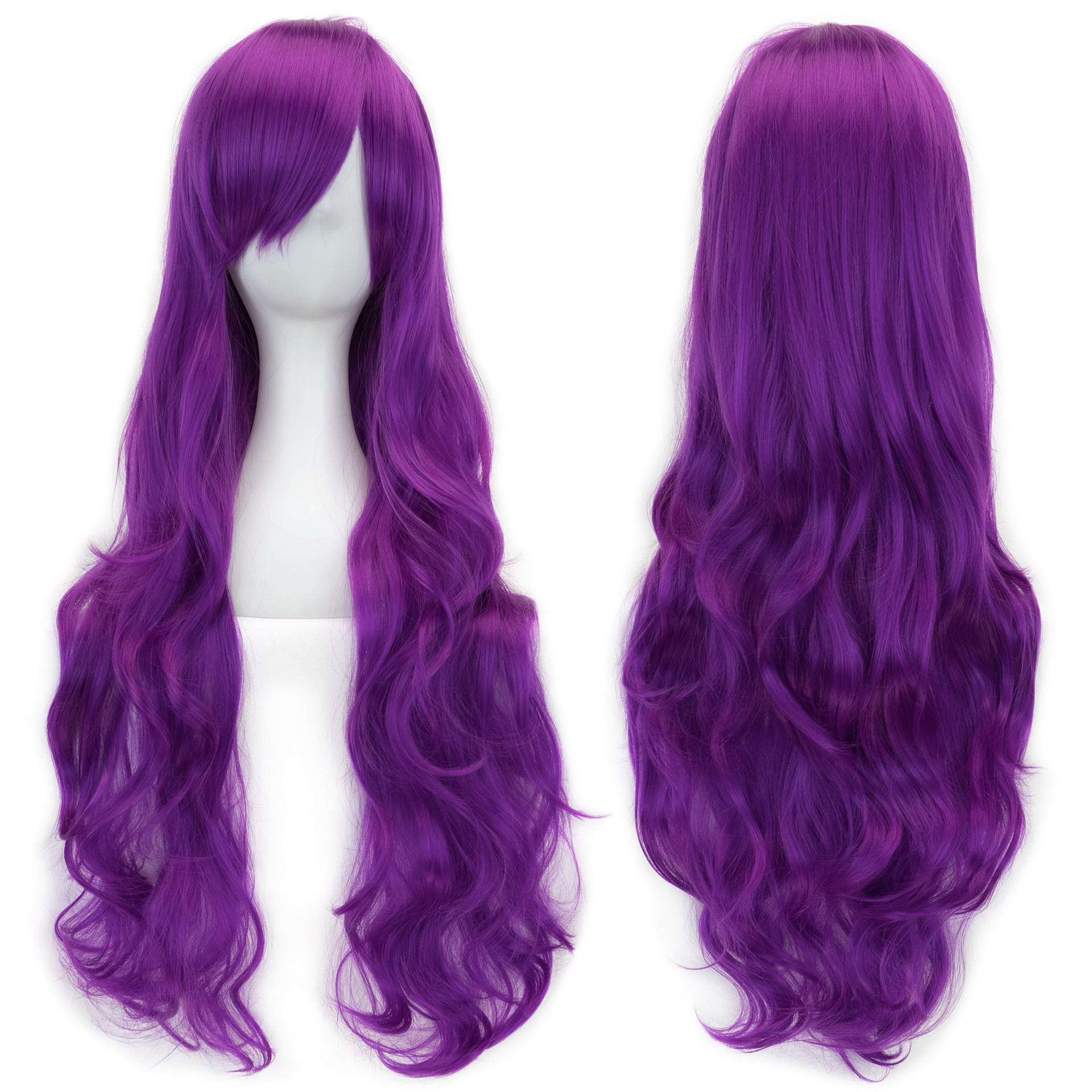 Pure Color All-matching COS Long Curly High-temperature Fiber Wig 21