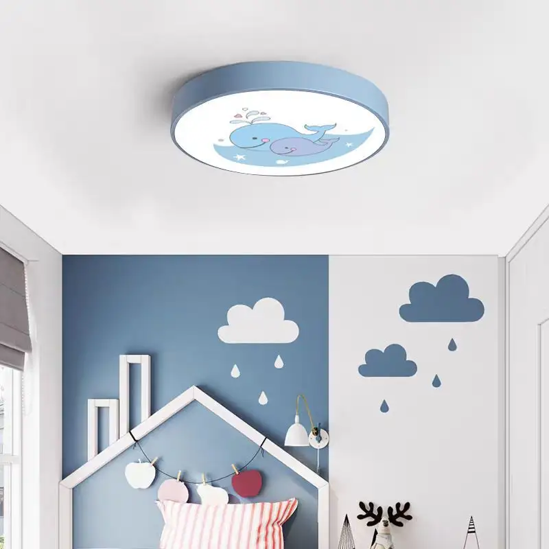 Children's Room Macaron Led Bedroom Light Modern