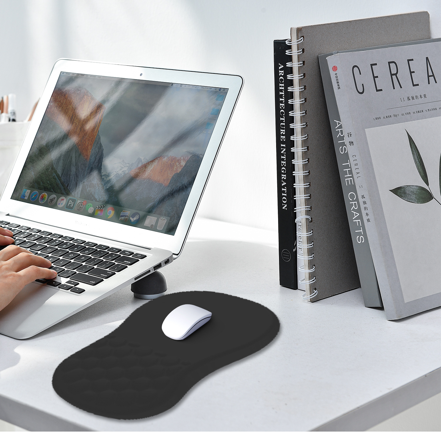 Non-slip Ergonomic Computer Mouse Wrist Rest Pad 6