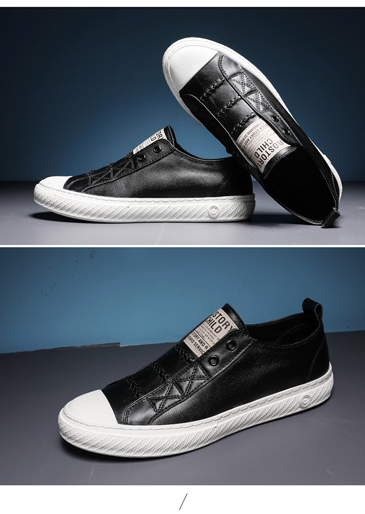 Title 11, Nuove sneakers in pelle da uomo, alla moda. Com...