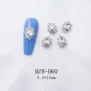 K9 Ultra-Shiny Flat-Back Rhinestones In White For Nail Art Decorations view 12