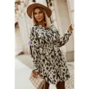 Apricot Leopard Print