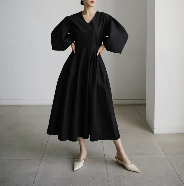 Overknee Long Pullover Base Shirt Black - Shop at LoveMi