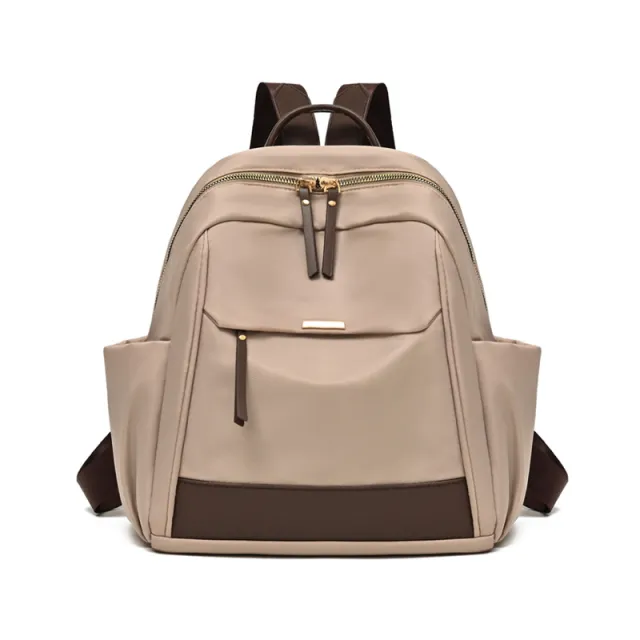 Women's Large capacity Lightweight Casual Travel Backpack Milk Tea Color Free Size - Shop at LoveMi