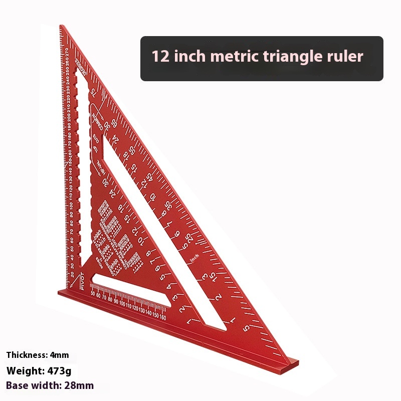 12inch Metric Red