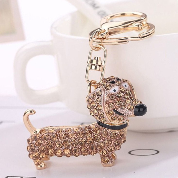 Title 4, Beautiful Dachshund Keychain