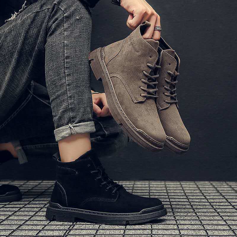 Title 1, Bottines montantes à lacets pour homme Un style...