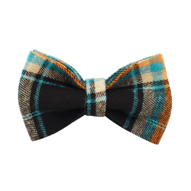 New Green Retro Pet Collar Traction Rope Strap Cute Bow Suit Bow - Shop at LoveMi