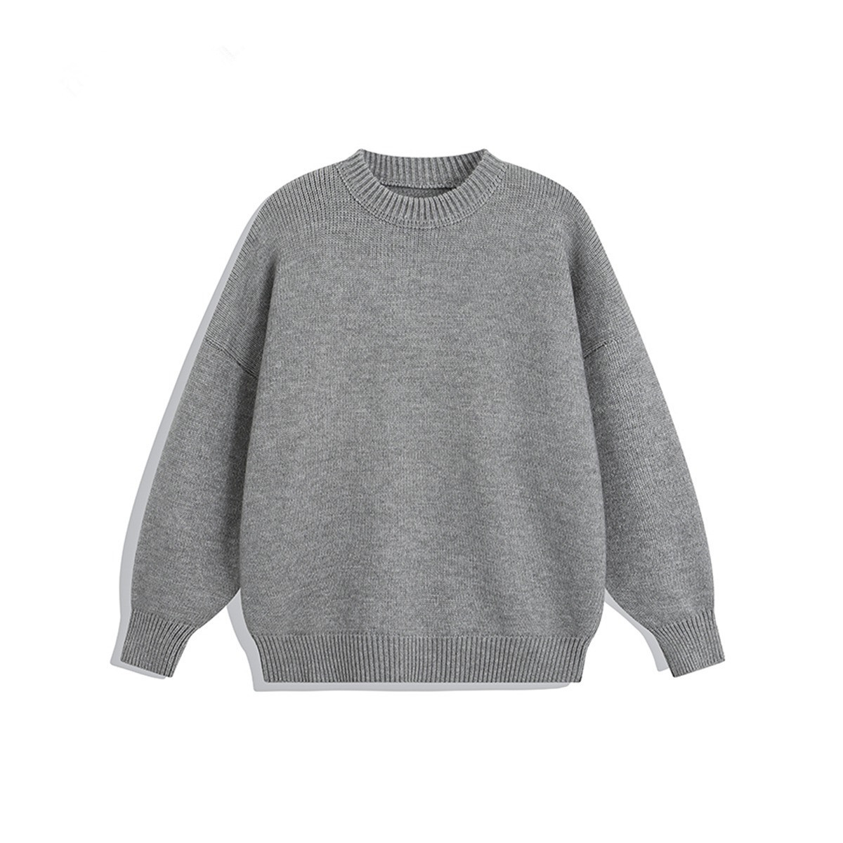 Laid-back Versatile Loose-fitting Knit Sweater For Teens And Young Adults - Image 8