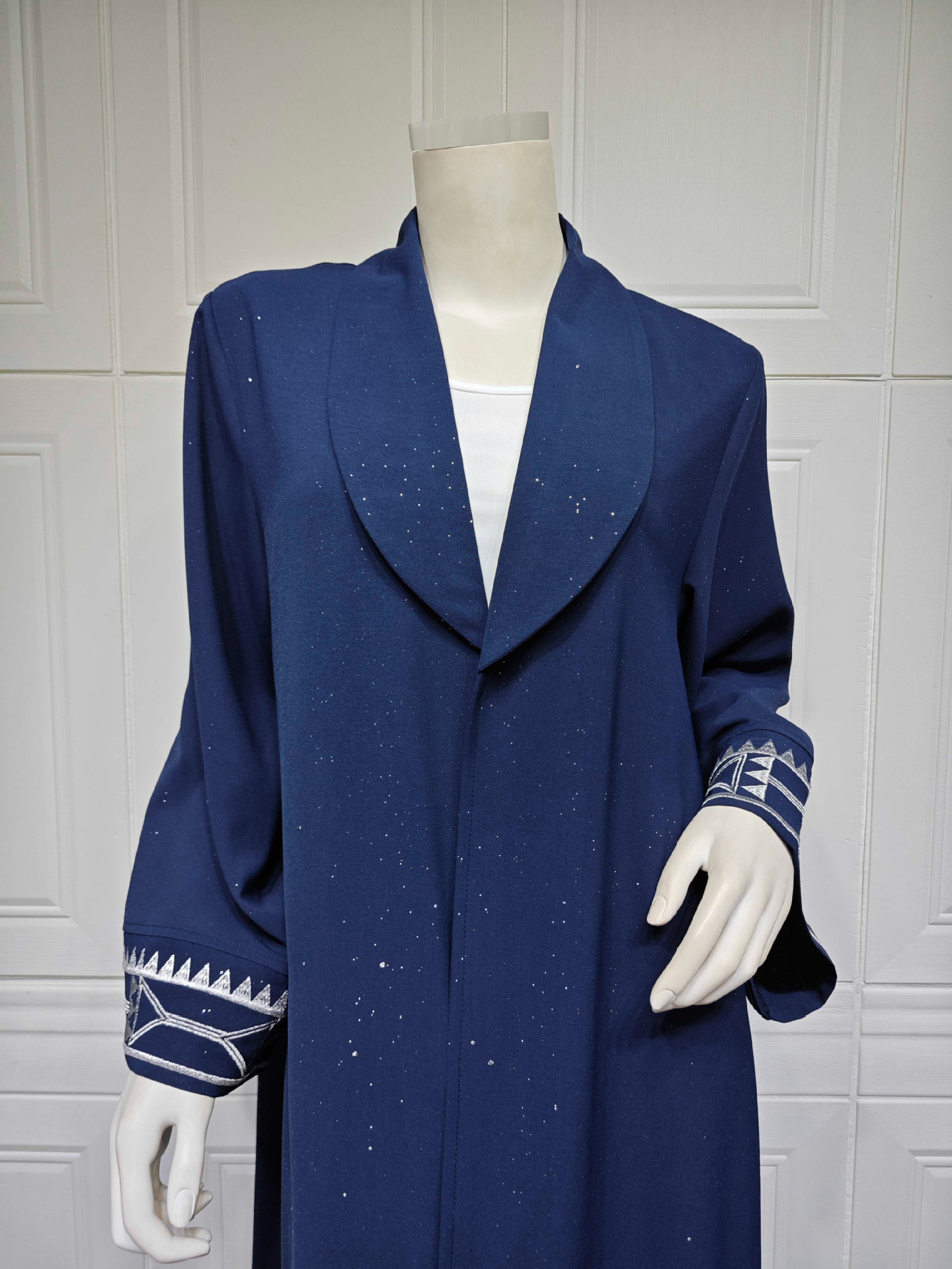 Title 15, Muslim Modest Womens Arab Abaya Cardigan Robe,...