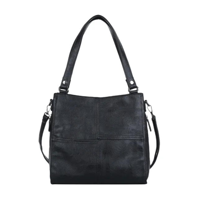 Fashionable All match Large Capacity Crossbody Handbag Black - Shop at LoveMi