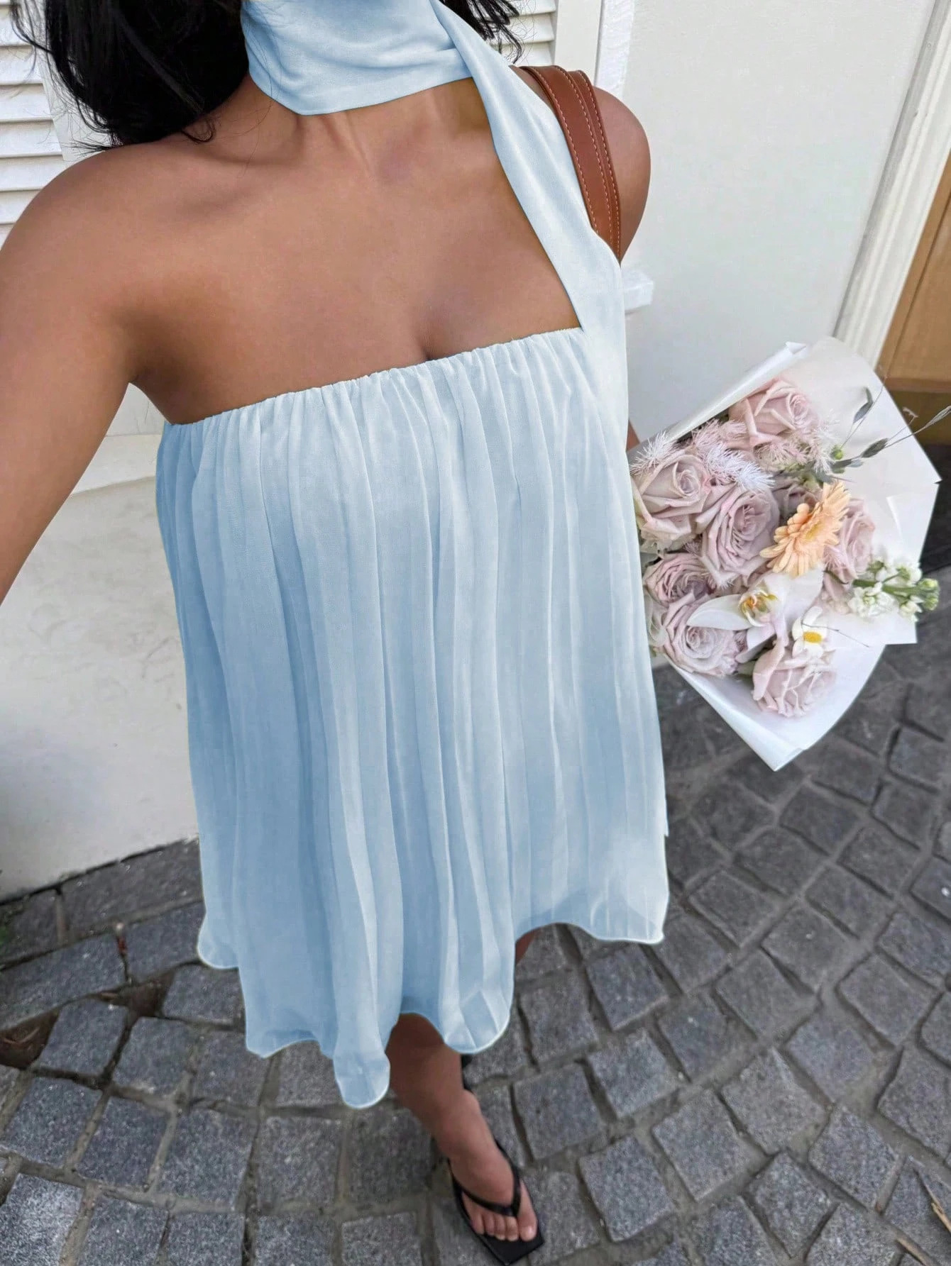 Womens Fashion Chiffon Dress