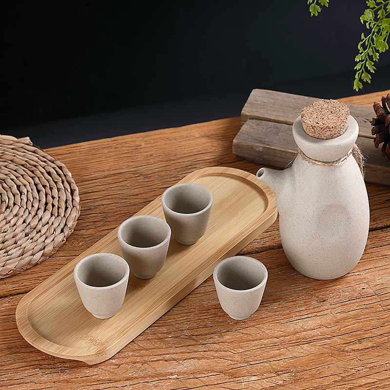 Ceramic Sake Pot Drinkware Set