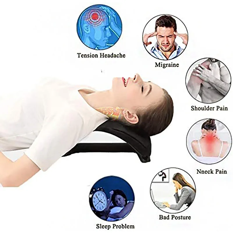 Title 3, Neck massage for cervical pain relief. Posture ...