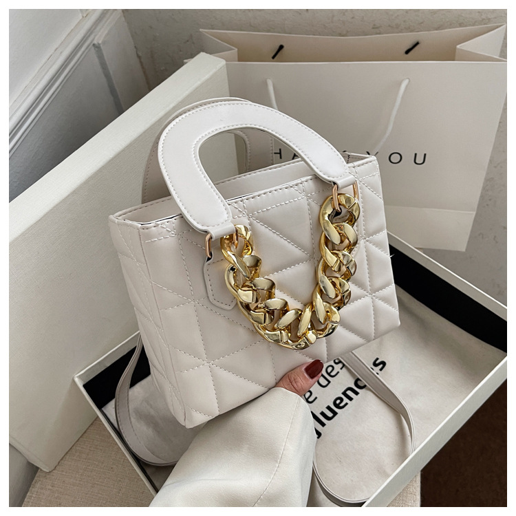 Title 12, Borsa a mano donna stile coreano con catena spe...