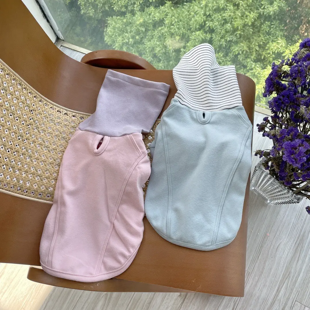 Color Block Basic Shirt Pet Clothes Dog