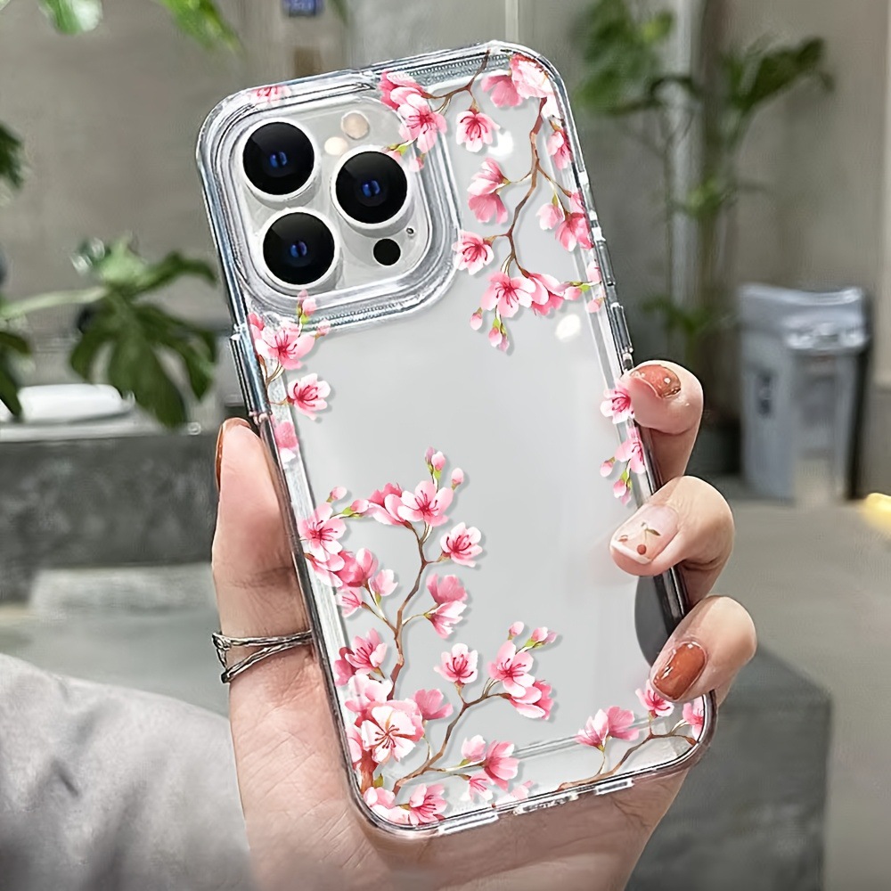 Peach Blossom Space Phone Case Full-Body Cover 4