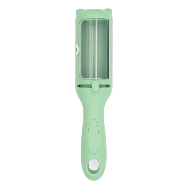 Pet Comb Hair Removal Brush Two in one Roller Green - Shop at LoveMi