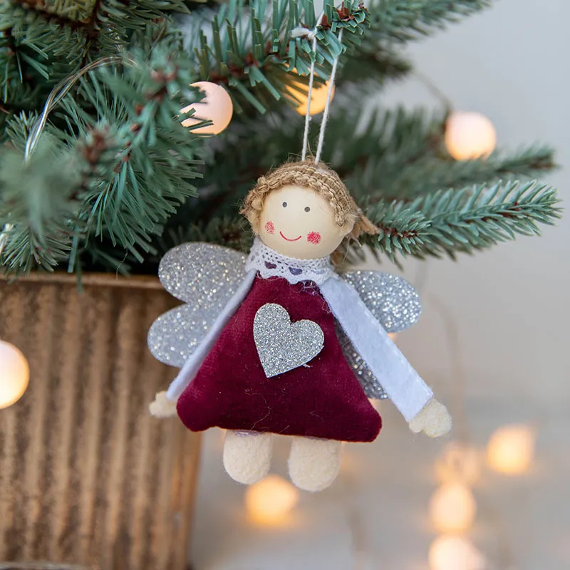 Plush Pendant Christmas Decorations - No 6