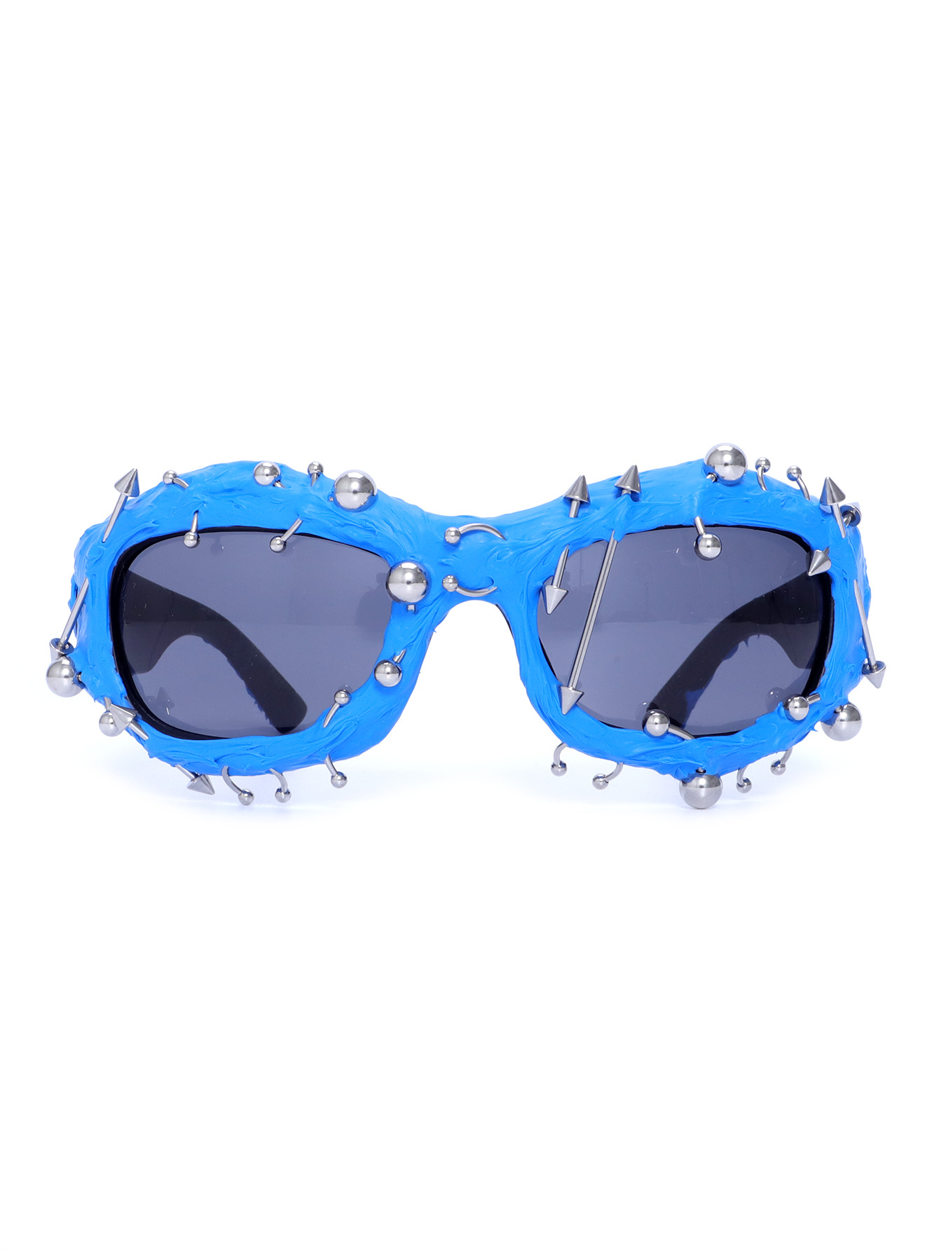 Fashion New Personalized Vinyl Punk Sunglasses Blue - Shop at LoveMi