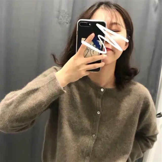 Fall Loose Outer Wear New Sweater Women Brown - Shop at LoveMi