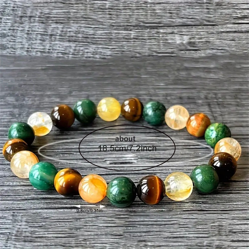 Natural Stone Bracelet Men And Women Same Style Unisex Style Hip Hop