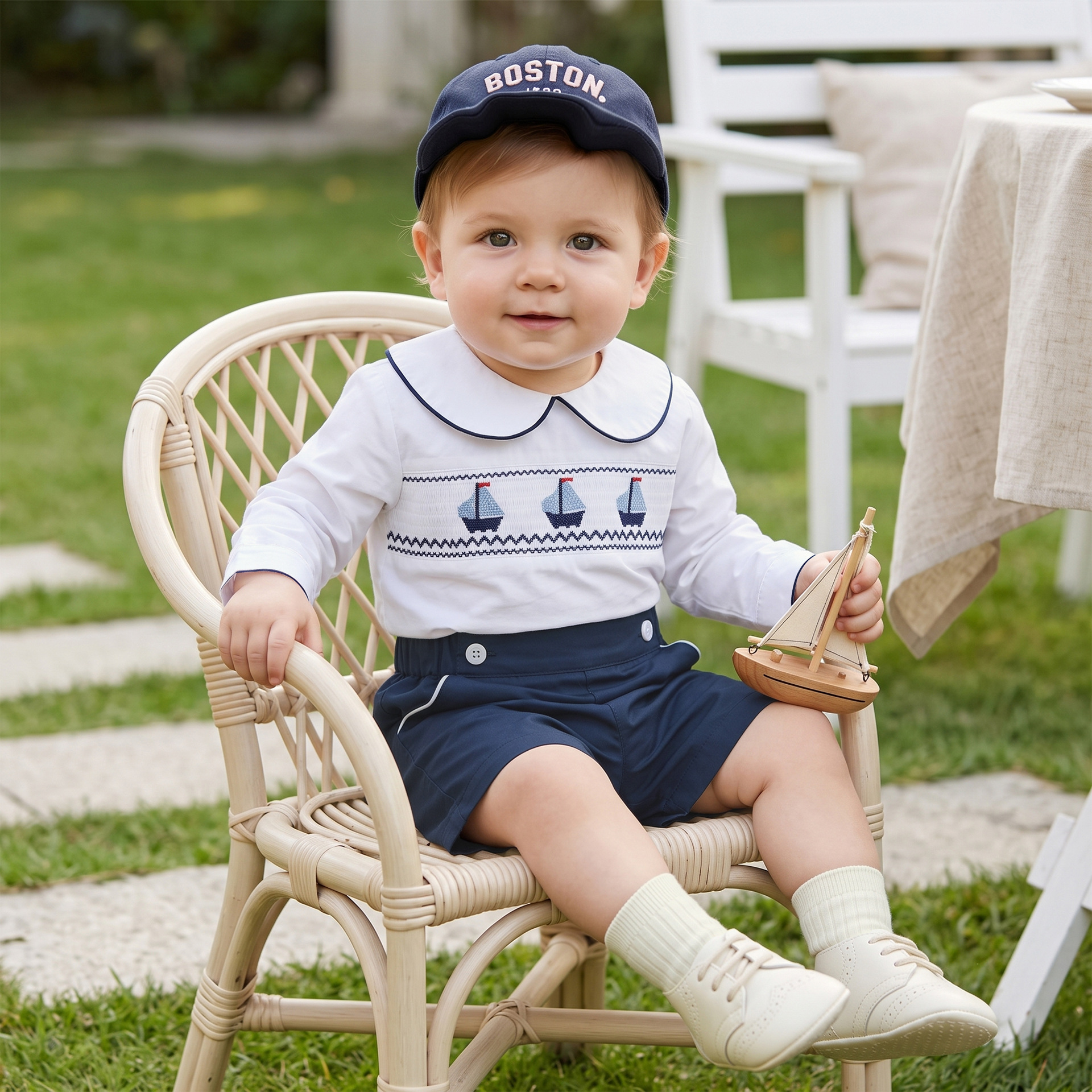 British-style Graduation Gown Childrens Set
