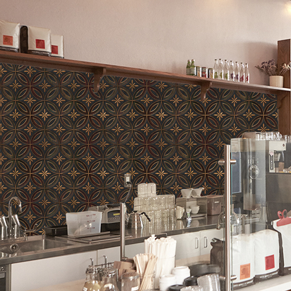 Tile Sticker Crystal Mosaic Wall Simple Kitchen Stickers