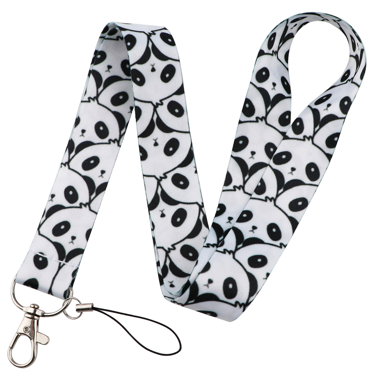 Panda Card Holder Lanyard
