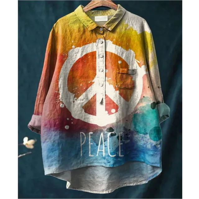 Women's New Loose Printed Round Neck Casual Plus Size Women's Clothing Zcs82 - Shop at LoveMi