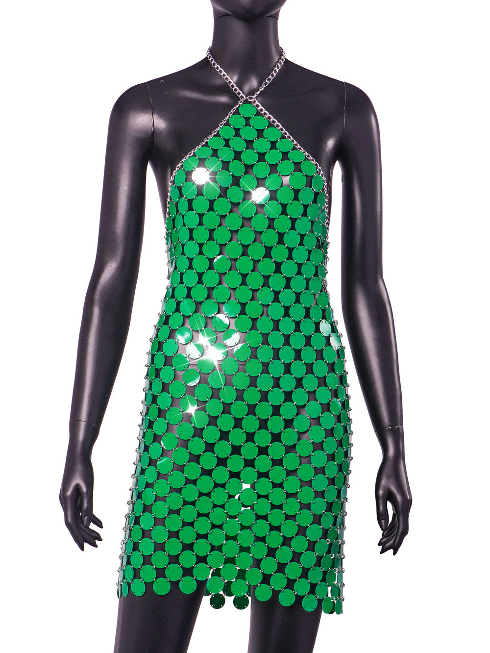 Beaded Suspender Sequin Dress, picture 9 of 9