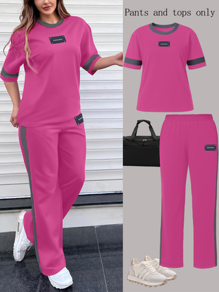 SpringSummer New Arrival Fashionable Trendy Multi-Color Casual Two-Piece Set... 10