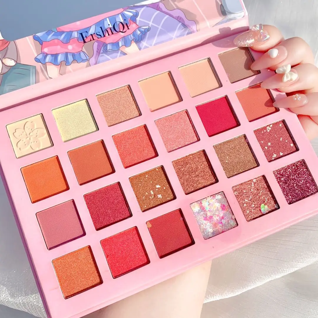 Title 10, Favorite Girl Lidschatten Palette 24 Farben Gli...