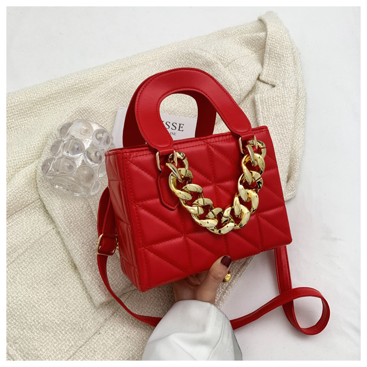 Title 13, Borsa a mano donna stile coreano con catena spe...