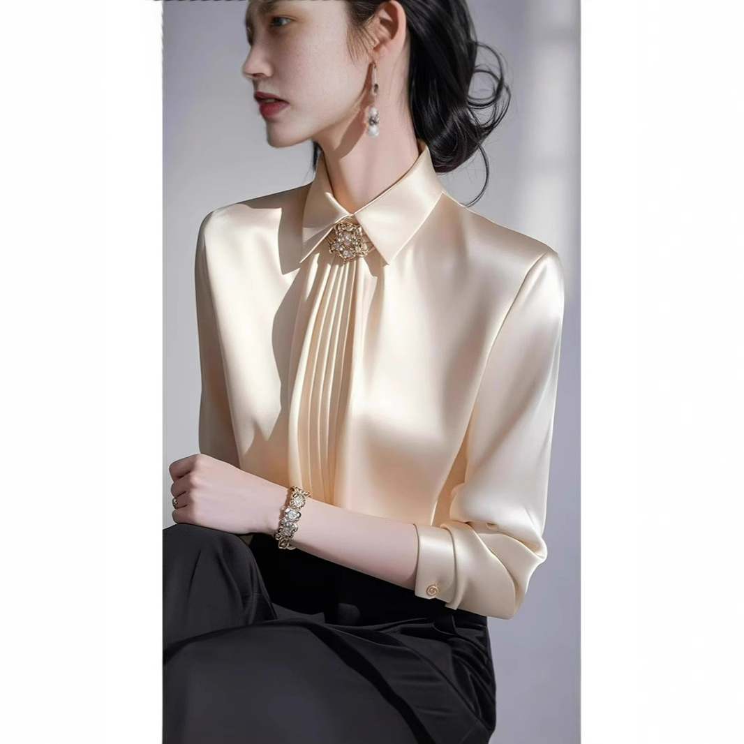 Spring French-style Top With A Luxurious And Sophisticated Feel - Image 3